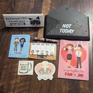 The office and grumpy cat office decor stationary